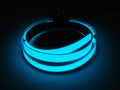 Aqua Electroluminescent (EL) Tape Strip - 100cm w/two connectors by The Pi Hut - The Pi Hut
