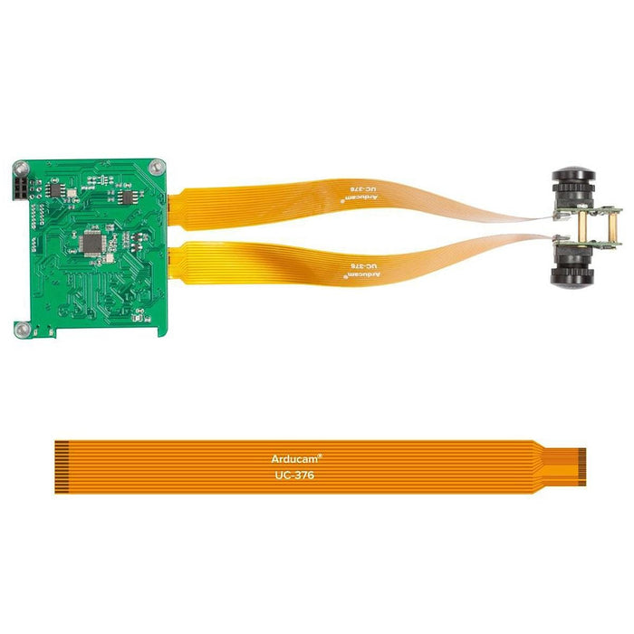 Arducam Pivariety 8MP Synchronized Stereo 360° Camera Kit for Raspberry Pi [Discontinued] by Arducam - The Pi Hut