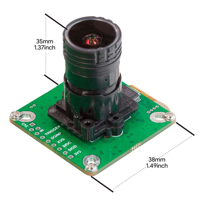 Arducam Pivariety Ultra Low Light Wide-angle STARVIS IMX462 Camera Module for Raspberry Pi by Arducam - The Pi Hut