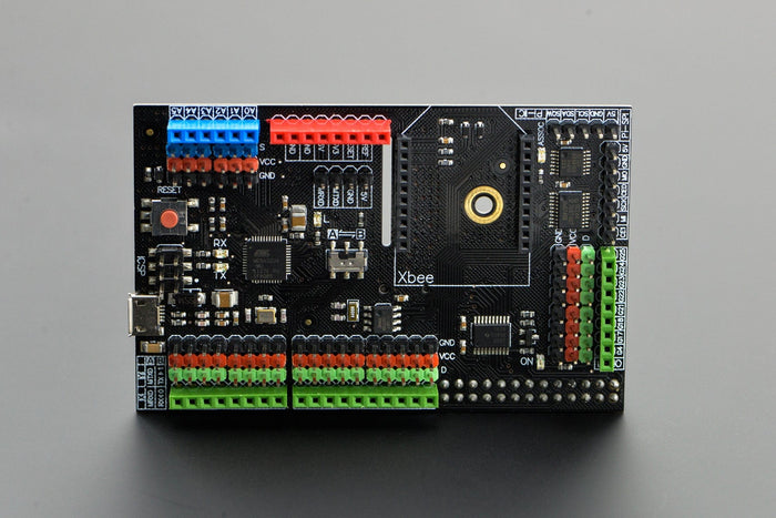 Arduino Expansion Shield for Raspberry Pi model B [Discontinued] by DFRobot - The Pi Hut