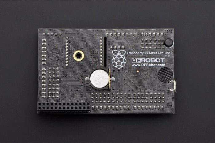 Arduino Expansion Shield for Raspberry Pi model B [Discontinued] by DFRobot - The Pi Hut