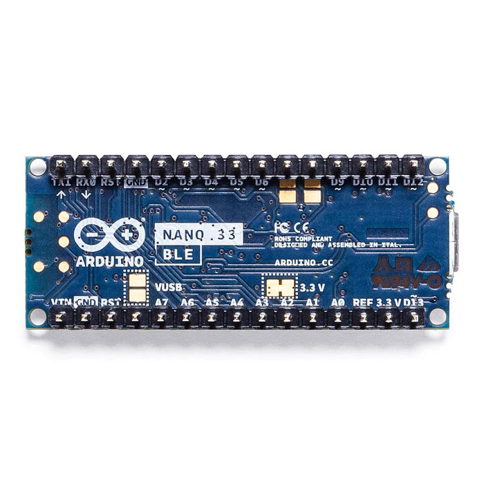 Arduino Nano 33 BLE Rev1 (with headers) [discontinued] by Arduino - The Pi Hut