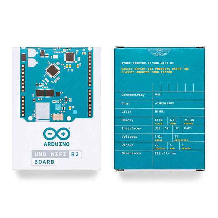 Arduino Uno WiFi Rev2 [Discontinued] by Arduino - The Pi Hut