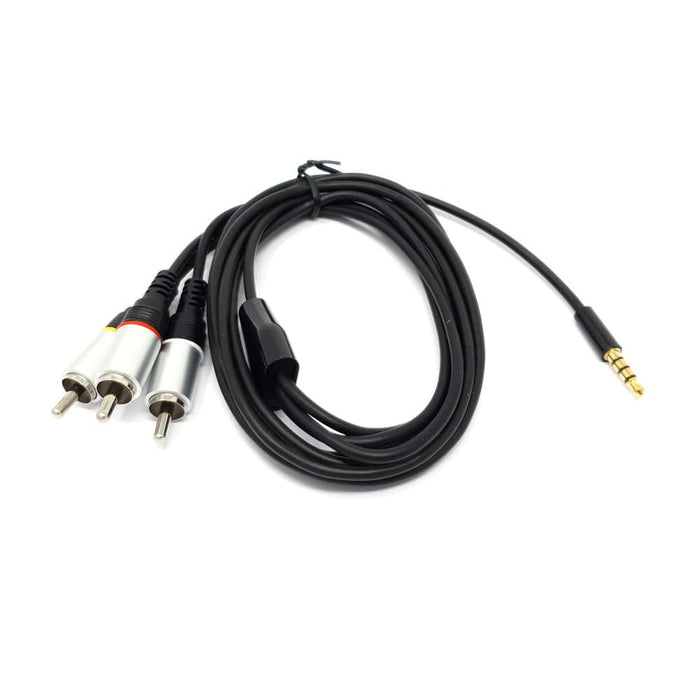A/V and RCA (Composite Video, Audio) Cable for Raspberry Pi by The Pi Hut - The Pi Hut