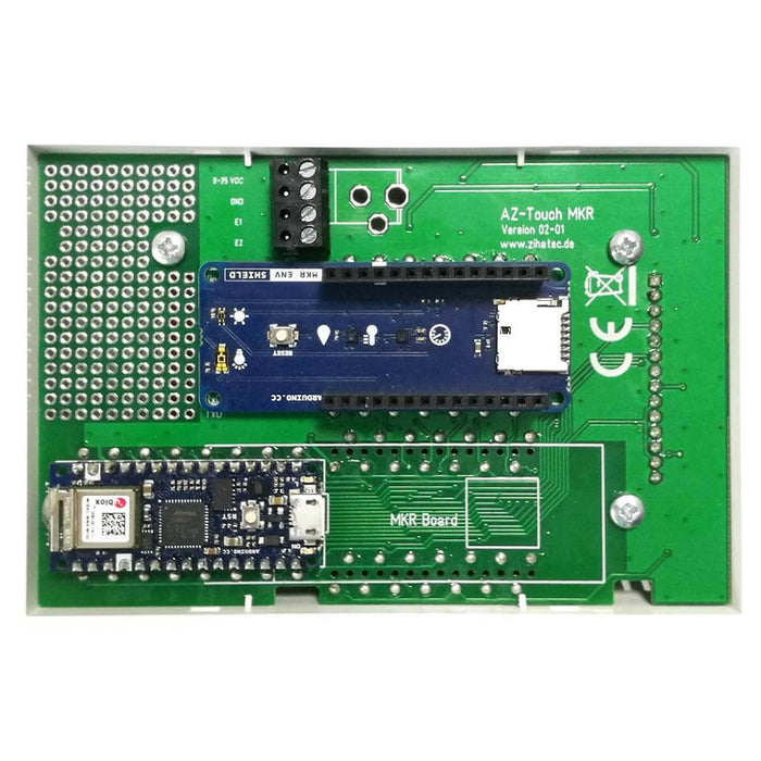 AZ-Touch MKR 2 - Wall Mount Touchscreen Set (Assembled) by Zihatec - The Pi Hut