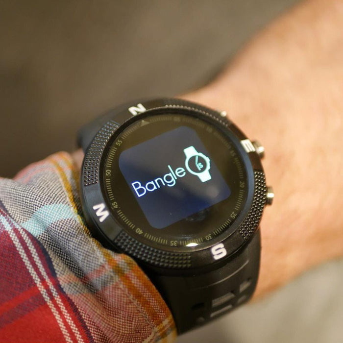Bangle.js Hackable Smart Watch [Discontinued] by Espruino - The Pi Hut