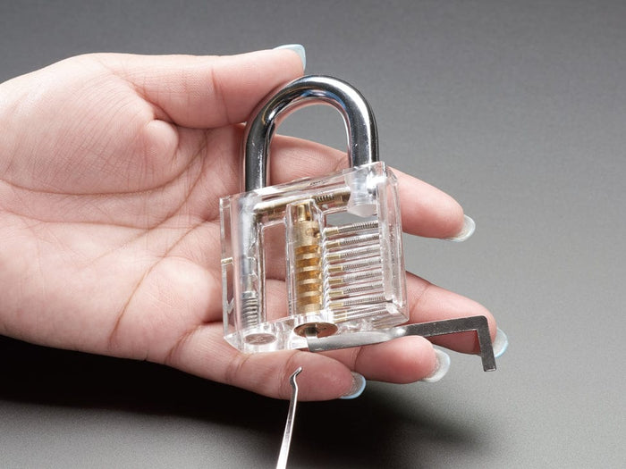 Basic Lock-sport Pick Set - 9 Picks and 2 Wrenches [Discontinued] by The Pi Hut - The Pi Hut