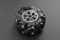 Black Mecanum Wheel (97mm) - Right [Discontinued] by DFRobot - The Pi Hut