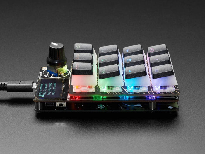 Black Pudding Keycaps - 24 Piece Keyboard Add-On Kit by The Pi Hut - The Pi Hut