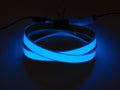 Blue Electroluminescent (EL) Tape Strip - 100cm w/two connectors by The Pi Hut - The Pi Hut