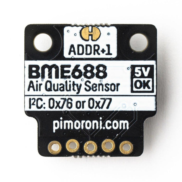 BME688 4-in-1 Air Quality Breakout (Gas, Temperature, Pressure, Humidity) by Pimoroni - The Pi Hut