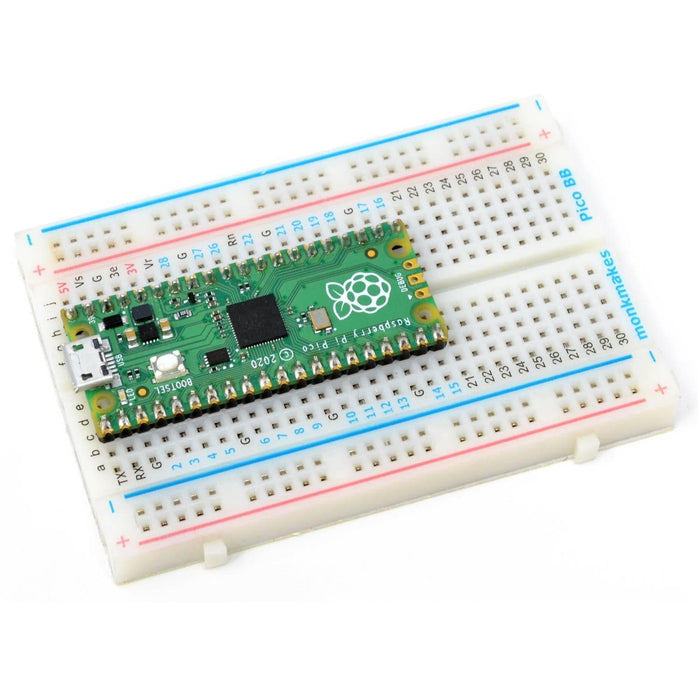 Breadboard for Pico by Monk Makes - The Pi Hut