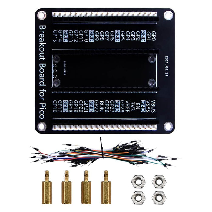 Breakout Board for Raspberry Pi Pico [Discontinued] by 52Pi - The Pi Hut