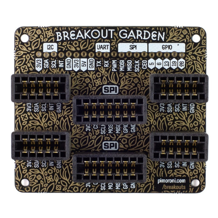 Breakout Garden for Raspberry Pi (I2C + SPI) by Pimoroni - The Pi Hut