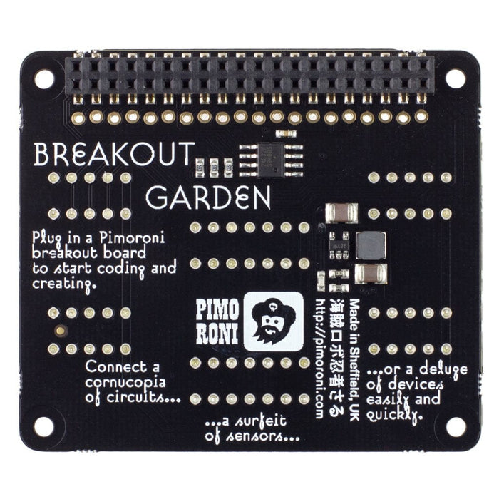 Breakout Garden for Raspberry Pi (I2C + SPI) by Pimoroni - The Pi Hut