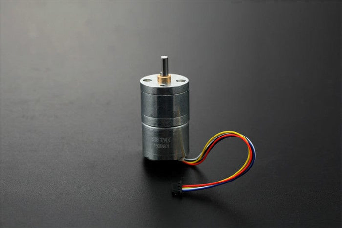 Brushless DC Motor with Encoder 12V 159RPM by DFRobot - The Pi Hut