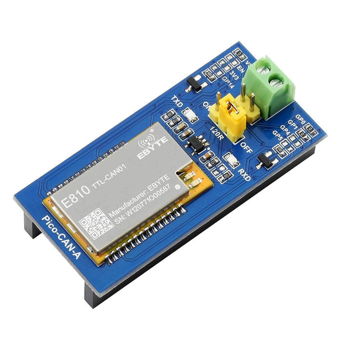CAN Bus Module for Raspberry Pi Pico [Discontinued] by Waveshare - The Pi Hut