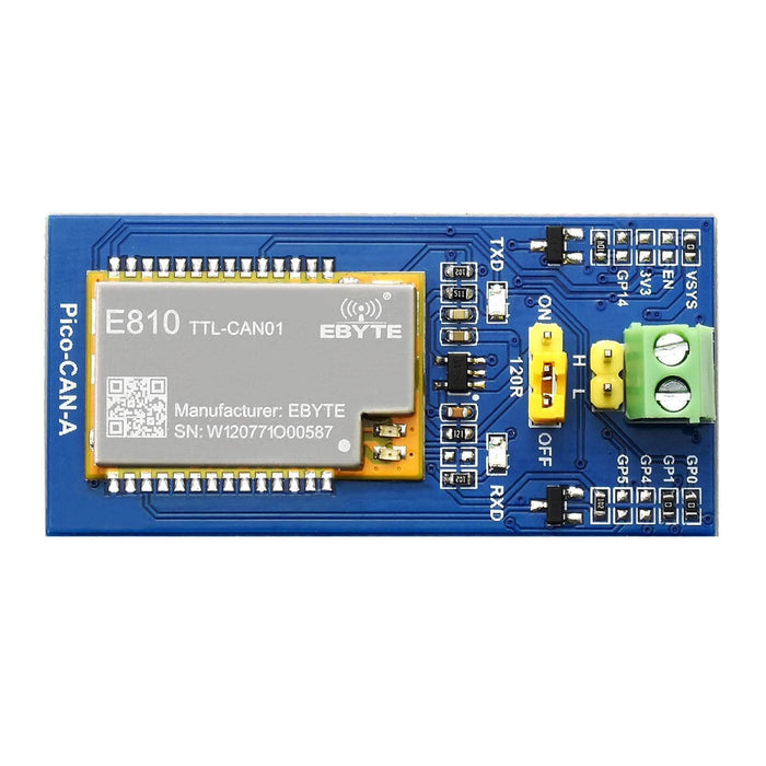 CAN Bus Module for Raspberry Pi Pico [Discontinued] by Waveshare - The Pi Hut