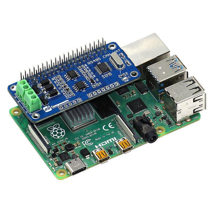 CAN HAT for Raspberry Pi (RS485) [Discontinued] by SBC - The Pi Hut
