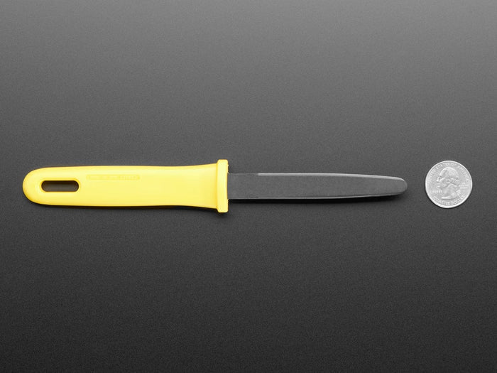 Canary Stainless Steel Non-Stick Cardboard Box Cutter by The Pi Hut - The Pi Hut