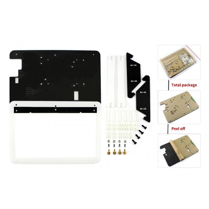 Case for Waveshare 7" LCDs (Black/White) by Waveshare - The Pi Hut