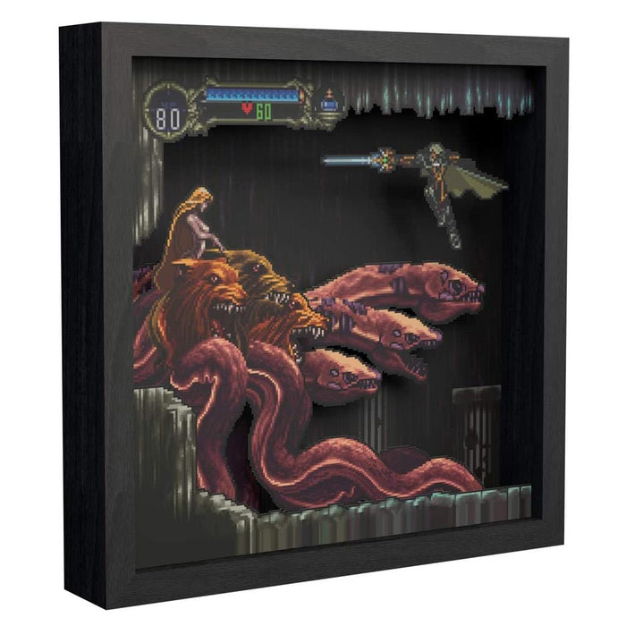 Castlevania Symphony of the Night Scylla Boss Pixel Frame (9x9") [Discontinued] by Pixel Frames - The Pi Hut