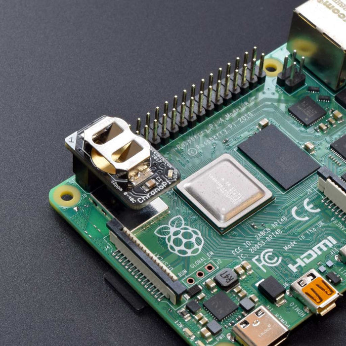 ChronoPi 1.0 Real Time Clock (Ultra-Precise) [discontinued] by Macetech - The Pi Hut