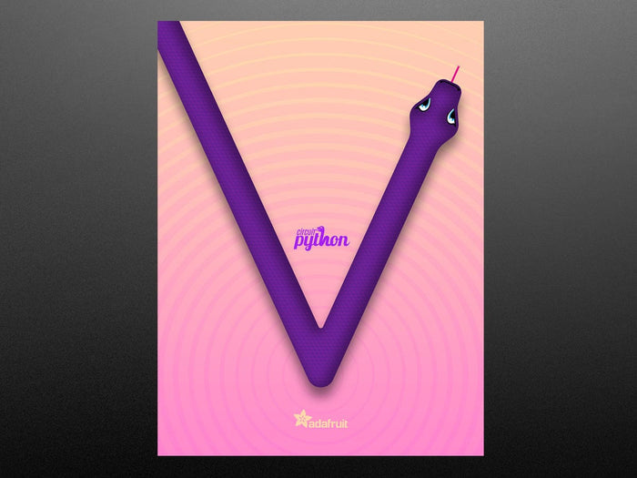 CircuitPython 5 Poster [Discontinued] by Adafruit - The Pi Hut