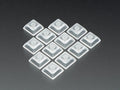 Clear Keycaps for MX Compatible Switches - 12-pack by The Pi Hut - The Pi Hut
