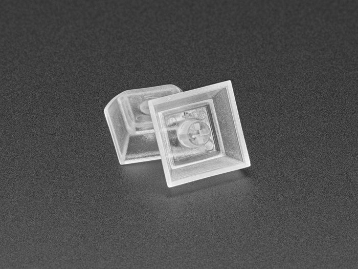 Clear Keycaps for MX Compatible Switches - 12-pack by The Pi Hut - The Pi Hut
