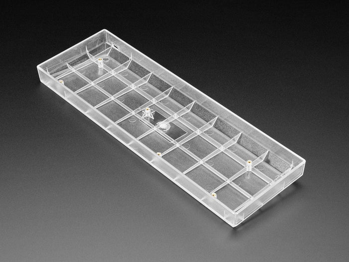 Clear Plastic 65% / JKDK K68 Keyboard Shell by The Pi Hut - The Pi Hut