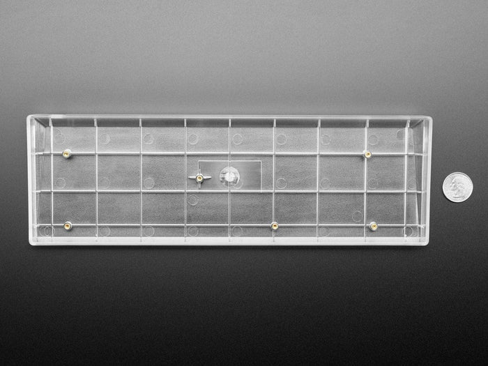 Clear Plastic 65% / JKDK K68 Keyboard Shell by The Pi Hut - The Pi Hut