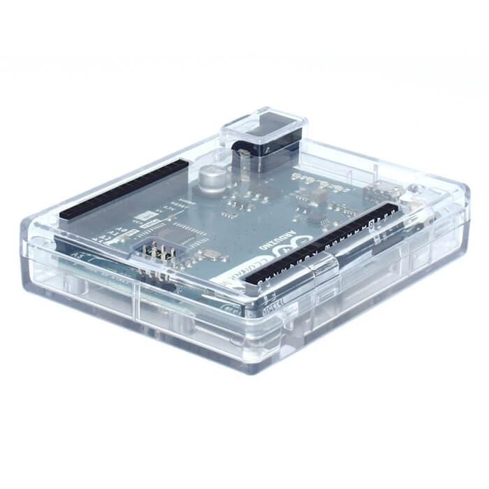 Clear Protective Case for Arduino Leonardo by The Pi Hut - The Pi Hut