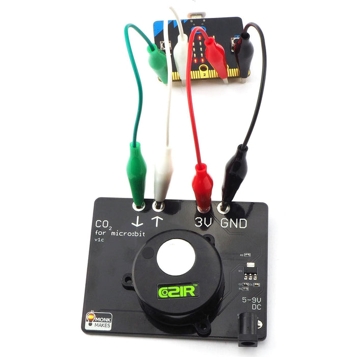 CO2 Sensor for micro:bit [Discontinued] by Monk Makes - The Pi Hut