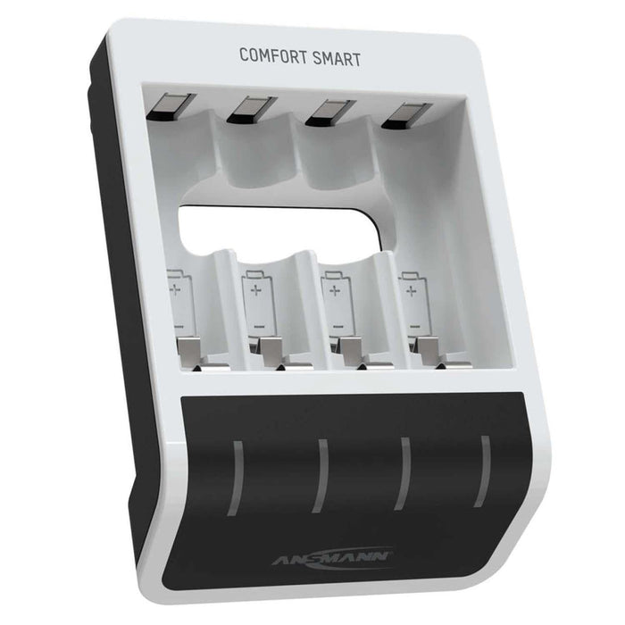 Comfort Smart AA/AAA NiMH Battery Charger by ANSMANN - The Pi Hut