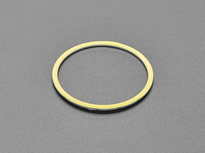 Cool White LED Ring Light PCB - 70mm Diameter - 5V Power by The Pi Hut - The Pi Hut