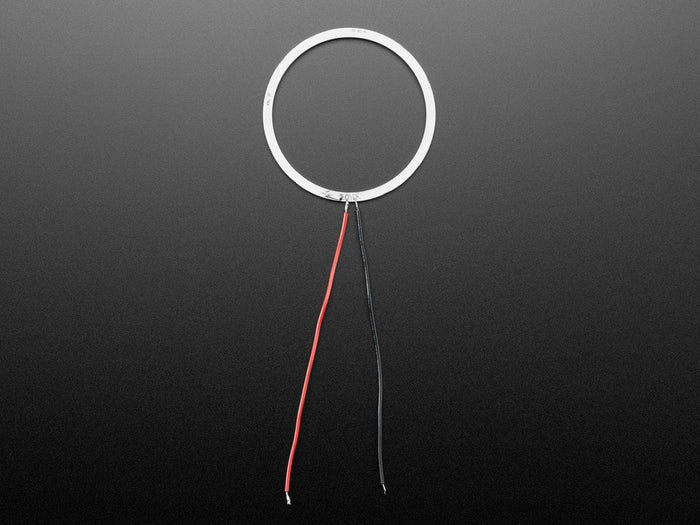 Cool White LED Ring Light PCB - 70mm Diameter - 5V Power by The Pi Hut - The Pi Hut