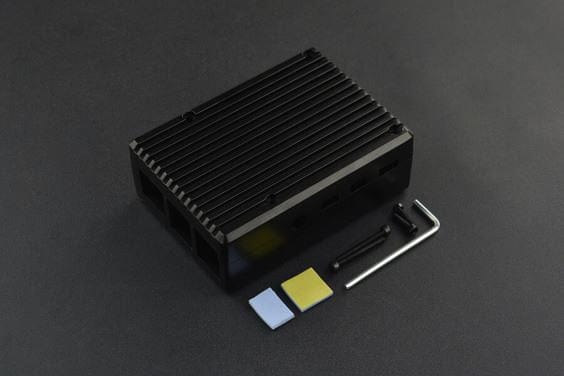 Cooling Case for Raspberry Pi 4 Model B [Discontinued] by DFRobot - The Pi Hut
