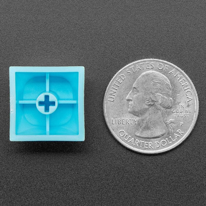 Cyan MA Keycaps for MX Compatible Switches - 5 pack [discontinued] by The Pi Hut - The Pi Hut