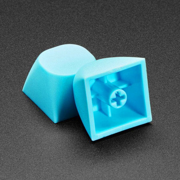 Cyan MA Keycaps for MX Compatible Switches - 5 pack [discontinued] by The Pi Hut - The Pi Hut