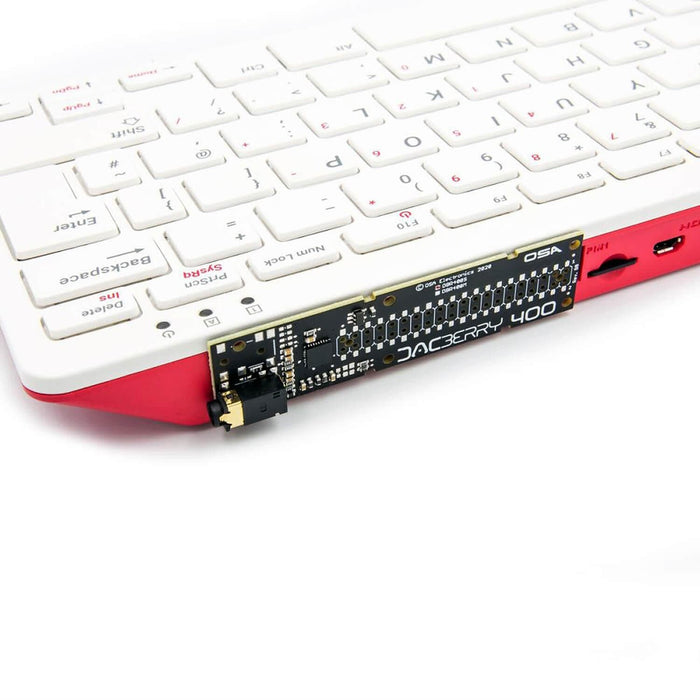DACBerry 400S Audio Card for Raspberry Pi 400 [Discontinued] by OSA - The Pi Hut