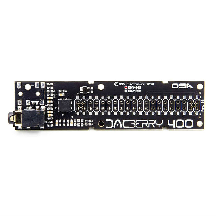 DACBerry 400S Audio Card for Raspberry Pi 400 [Discontinued] by OSA - The Pi Hut