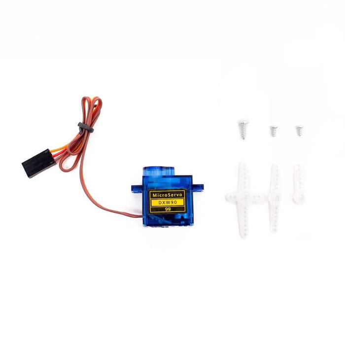 Dexter - Small Servo Motor Set for PivotPi (4pcs) [Discontinued] by Dexter Industries - The Pi Hut