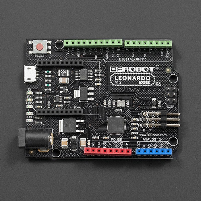 DFRduino Leonardo with Xbee Socket (Arduino Leonardo Compatible) by DFRobot - The Pi Hut