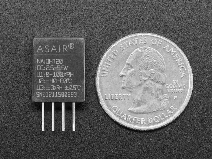 DHT20 - AHT20 Pin Module - I2C Temperature and Humidity Sensor by The Pi Hut - The Pi Hut