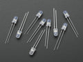 Diffused 5mm Slow Fade Flashing RGB LED - 10 pack (Slow fade) by The Pi Hut - The Pi Hut