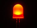 Diffused Red 10mm LED (25 pack) [Discontinued 11/22] by The Pi Hut - The Pi Hut