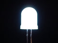Diffused White 10mm LED (25 pack) by The Pi Hut - The Pi Hut