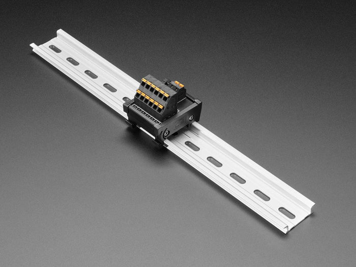 DIN Rail Dual 1x6 to Terminal Block Adapter [Discontinued] by The Pi Hut - The Pi Hut
