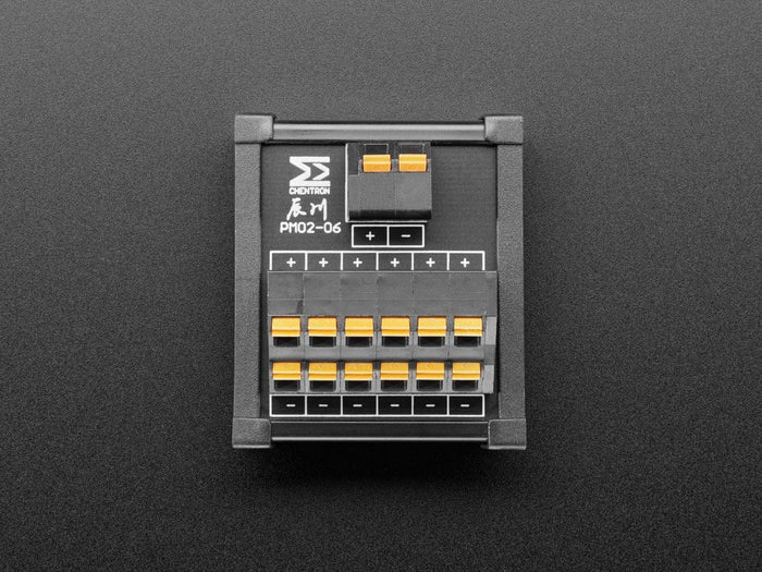 DIN Rail Dual 1x6 to Terminal Block Adapter [Discontinued] by The Pi Hut - The Pi Hut